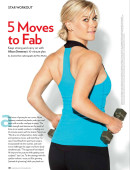 ALISON SWEENEY in Shape Magazine