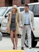 Jamie Lynn Spears at Easter Sunday church services in Louisiana-2