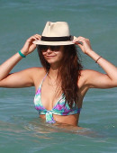 Julianne Hough and Nina Dobrev Bikini on the Beach in Miami 16