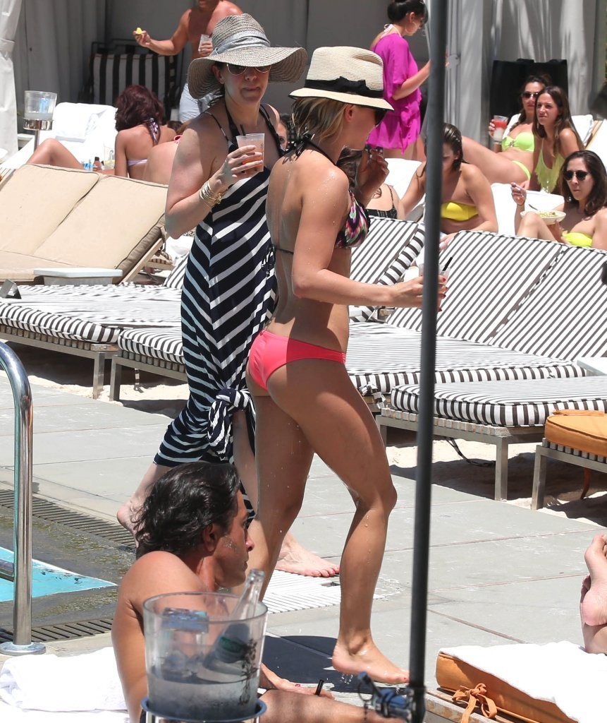 Julianne Hough in Bikini by the Pool in Miami 17