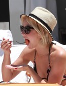 Julianne Hough in Bikini by the Pool in Miami 18