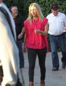 Kaley Cuoco seen at the Hollywood Charity Horse Show with William Shatner