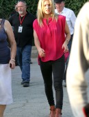 Kaley Cuoco seen at the Hollywood Charity Horse Show with William Shatner