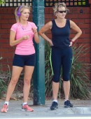 Samara-Weaving-in-shorts-Jogging--in-Sydney-5