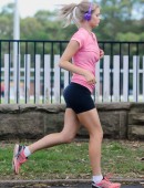 Samara-Weaving-in-shorts-Jogging--in-Sydney-8