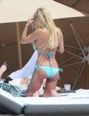 Shauna Sand Blue Bikini Miami 11