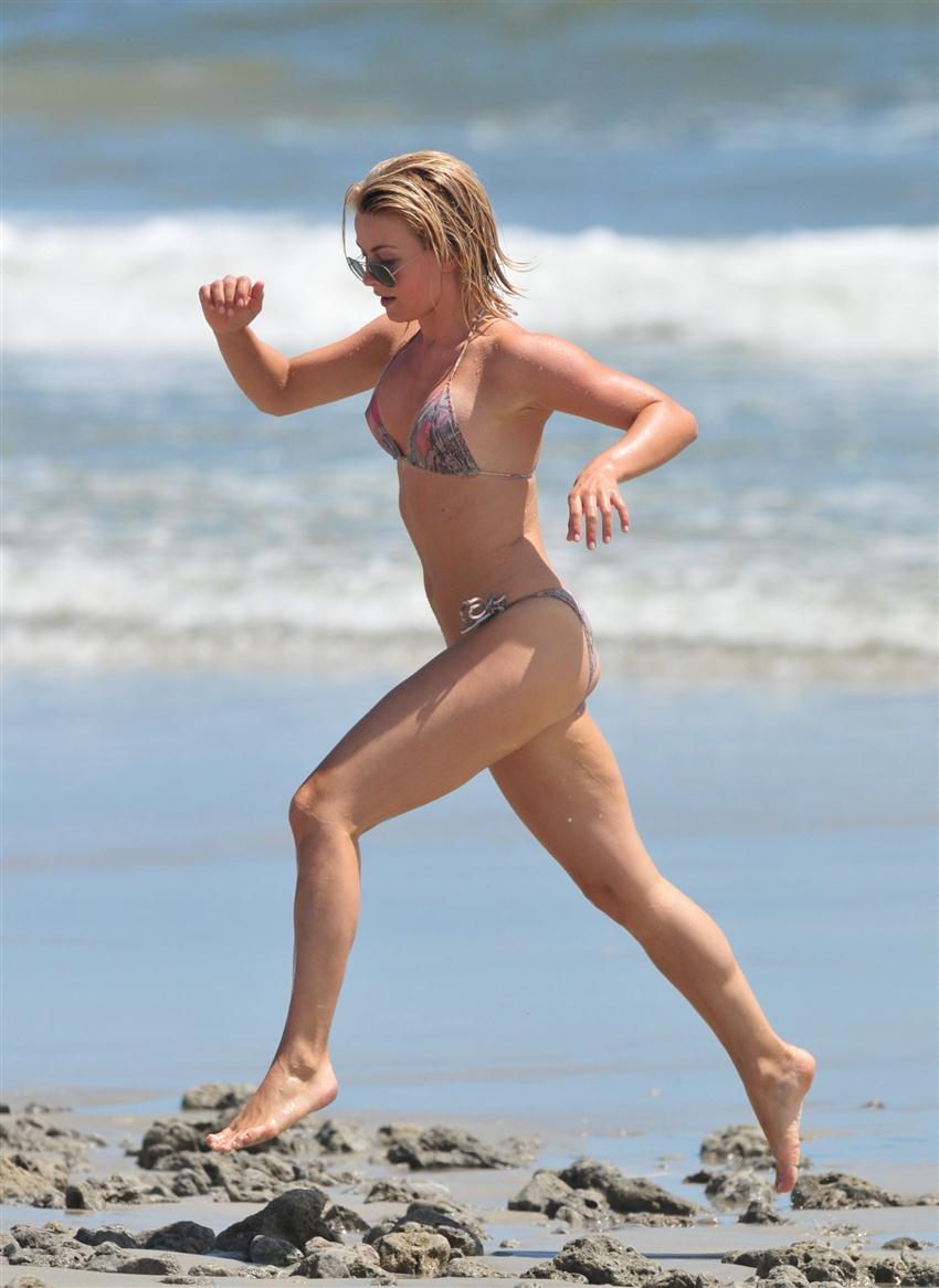 Julianne Hough in Bikini on Beach in Oak Island 5