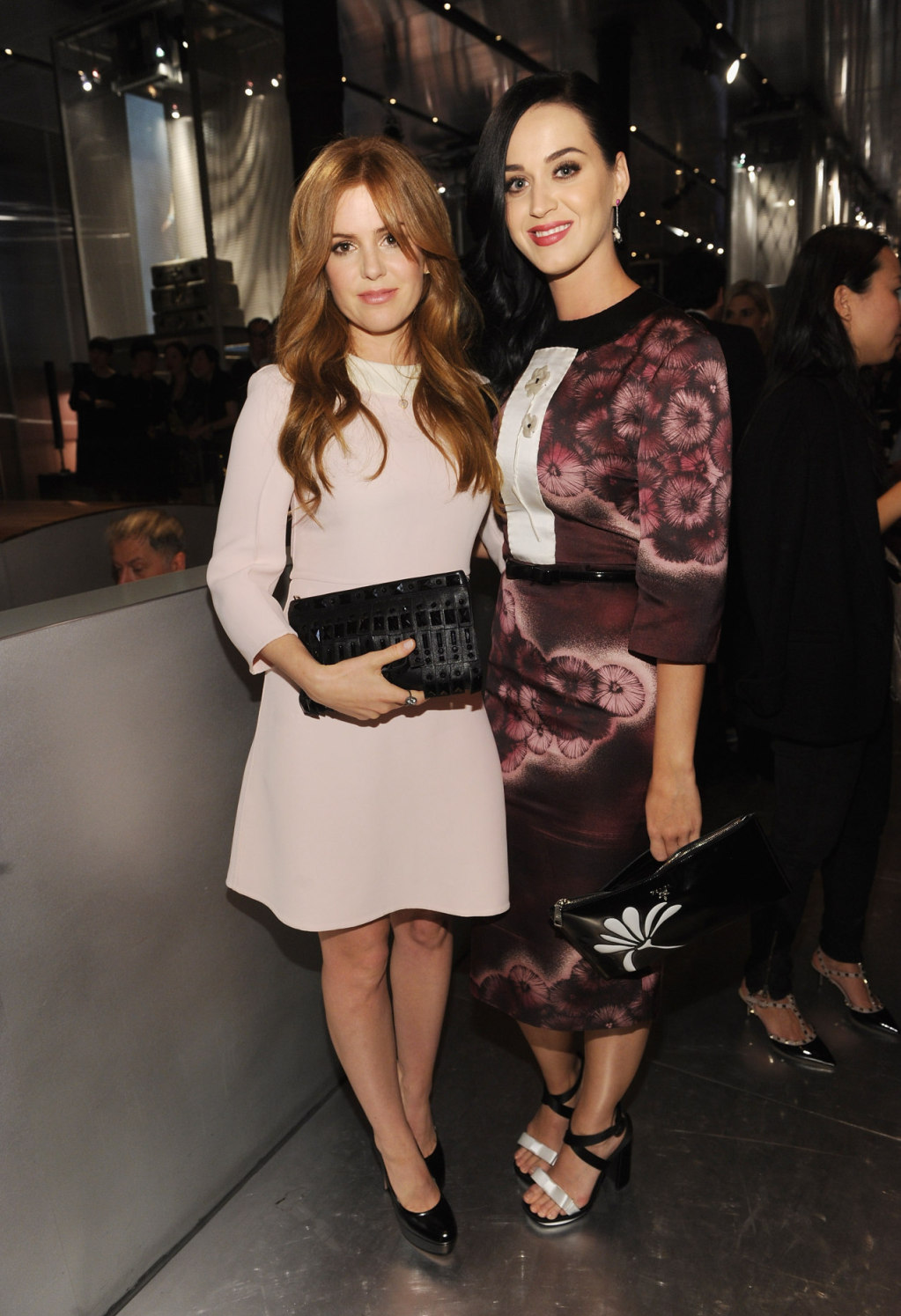 Katy Perry and Isla Fisher at Martin & Prada Dress Gatsby Opening Cocktail in New York 4