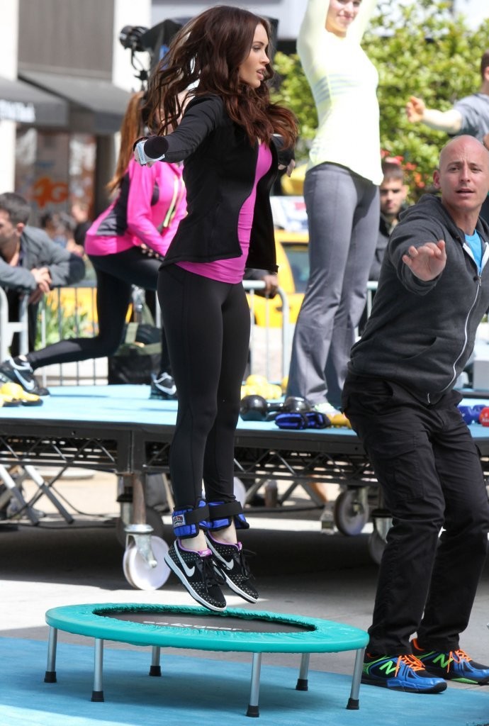 Megan+Fox+Jumping+on+Trampoline+5