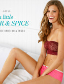 Nina Agdal in Aerie Perfect Paris Lingerie May 2013 1