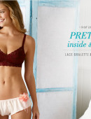Nina Agdal in Aerie Perfect Paris Lingerie May 2013 9