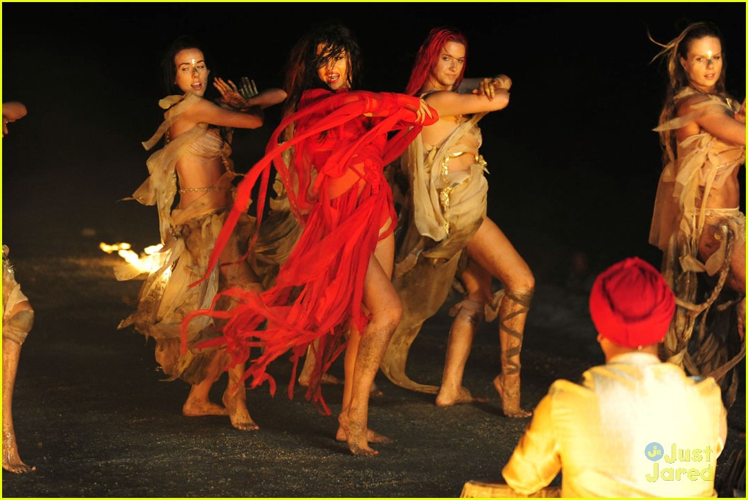 Day One of Selena Gomez Video Shoot for COME & GET IT