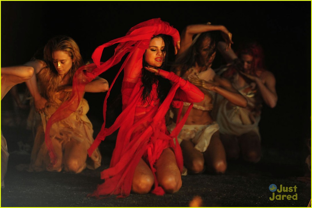Day One of Selena Gomez Video Shoot for COME & GET IT