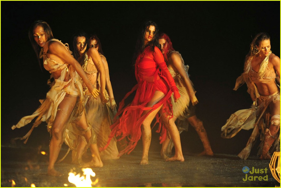 Day One of Selena Gomez Video Shoot for COME & GET IT