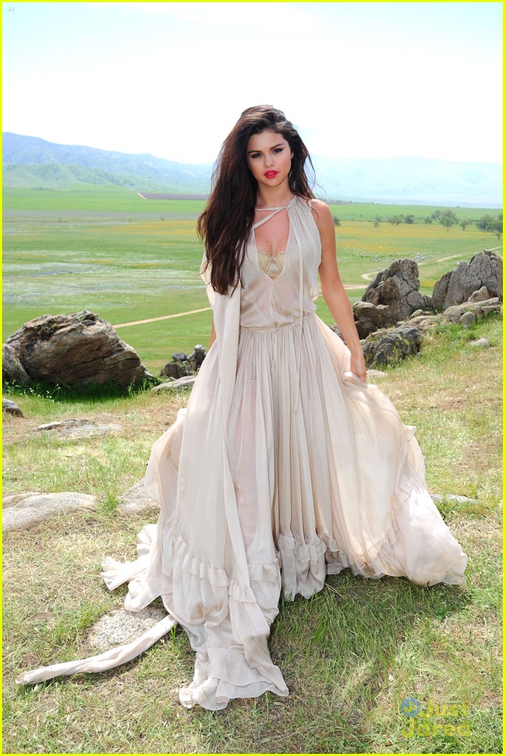 Day One of Selena Gomez Video Shoot for COME & GET IT