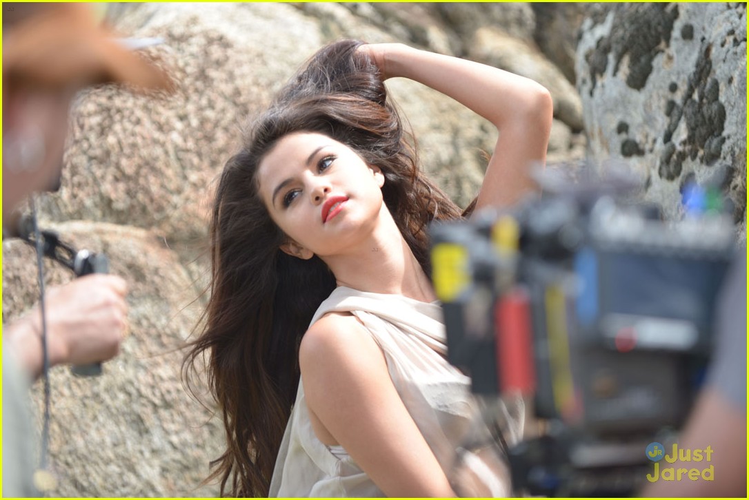 Day One of Selena Gomez Video Shoot for COME & GET IT