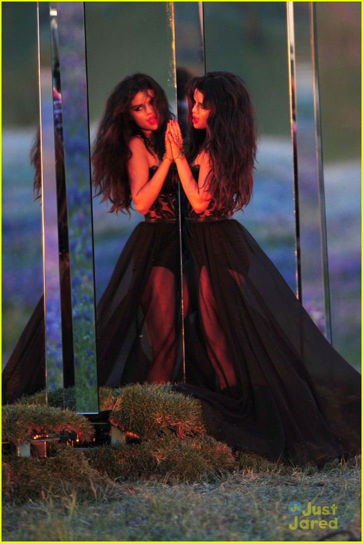 Day One of Selena Gomez Video Shoot for COME & GET IT