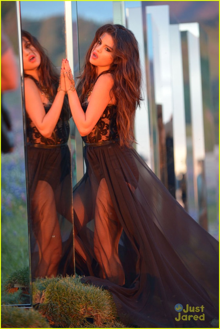 Day One of Selena Gomez Video Shoot for COME & GET IT