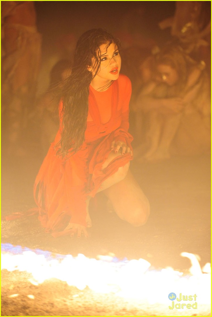 Day One of Selena Gomez Video Shoot for COME & GET IT