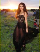 Day One of Selena Gomez Video Shoot for COME & GET IT