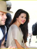 Day One of Selena Gomez Video Shoot for COME & GET IT