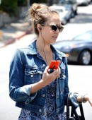 Jessica Alba out and about in Santa Monica