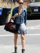 Jessica Alba out and about in Santa Monica
