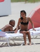 Karrueche-Tran-in-Bikini-Beach-Miami-2