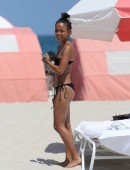 Karrueche-Tran-in-Bikini-Beach-Miami-5