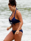 Kirsty-Maclaren-in-Blue-Bikini-on-the-Beach-in-Barbados-6
