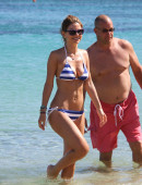 Maria-Menounos-in-Greek-Flag-Bikini-in-Greece-29