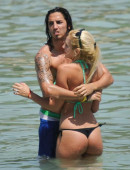 Mariana-Diarco-in-Thong-Bikini-on-Beach-Italian-Coast-13
