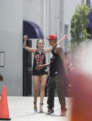 Miley-Cyrus-at-the-CenterStaging-Studios-in-LA-1
