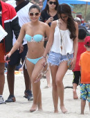 Selena Gomez & Francia Raisa Enjoy A Day On The Beach In Malibu
