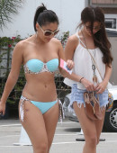 Selena Gomez & Francia Raisa Enjoy A Day On The Beach In Malibu