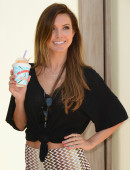 Audrina-Patridge-and-Zendaya-Coleman-at-7-Eleven’s-86th-Birthday-1