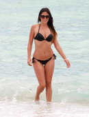 Claudia-Romani-in-Black-Bikini-1