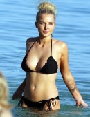 Helen-Flanagan-in-Black-Bikini-in-Majorca-1