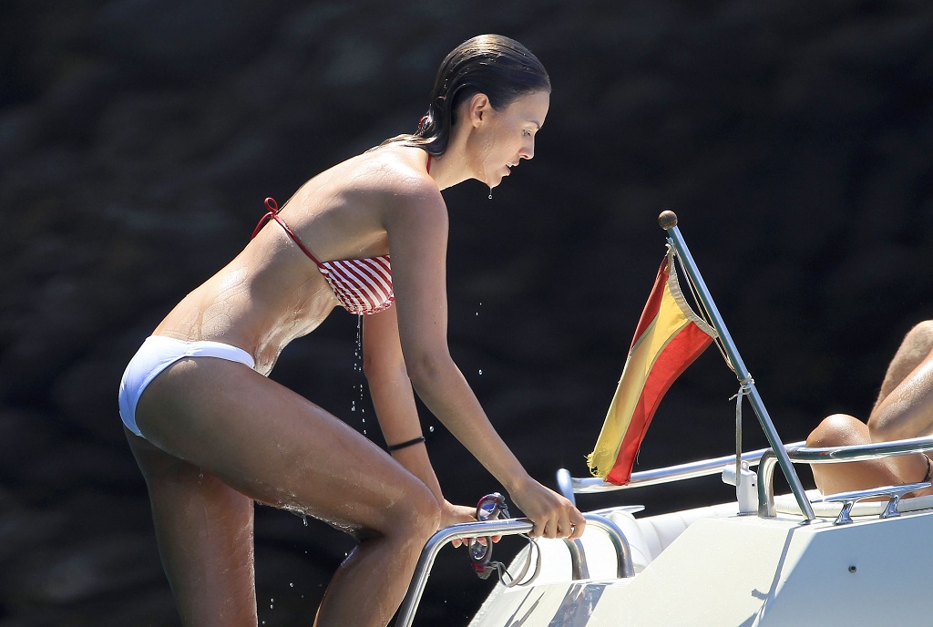 Rudy Fernandez & Helen Lindes Vacation In Ibiza