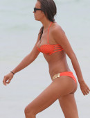 Irina-Shayk-in-Orange-Bikini-13