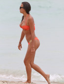 Irina-Shayk-in-Orange-Bikini-5