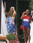 Paris-Hilton-and-Christina Milian-at-the-Beach-in-Malibu-3