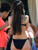 Tulisa-Contostavlos-in-Black-Bikini-8