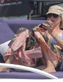 Uma-Thurman-in-Blue-Bikini-on-a-Yacht-in-St-Tropez-3