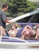 Uma-Thurman-in-Blue-Bikini-on-a-Yacht-in-St-Tropez-9