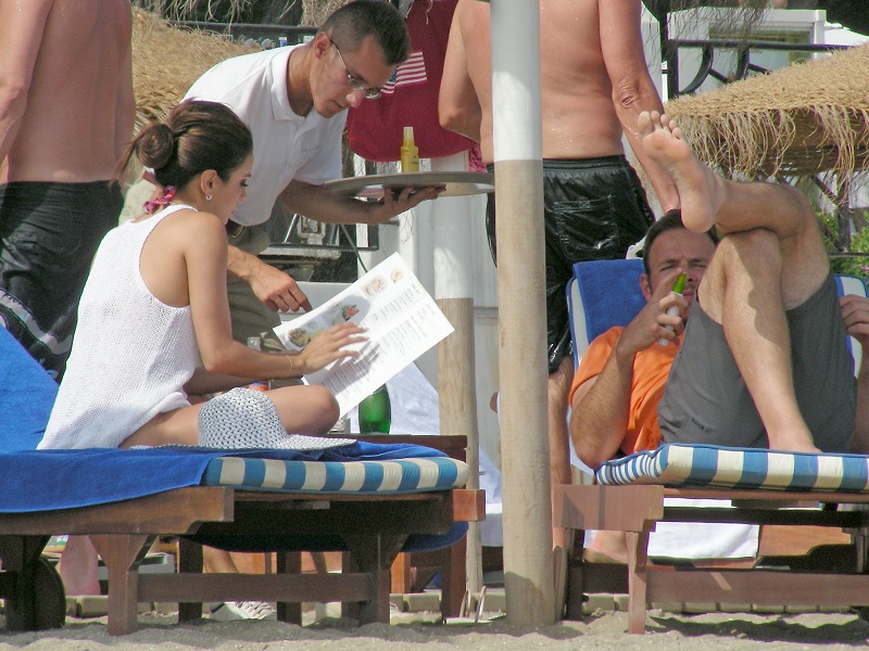 Eva Longoria and Ernesto Arguello on holiday in Marbella