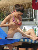 Eva Longoria and Ernesto Arguello on holiday in Marbella