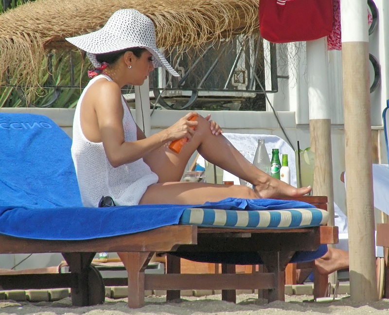 Eva Longoria and Ernesto Arguello on holiday in Marbella