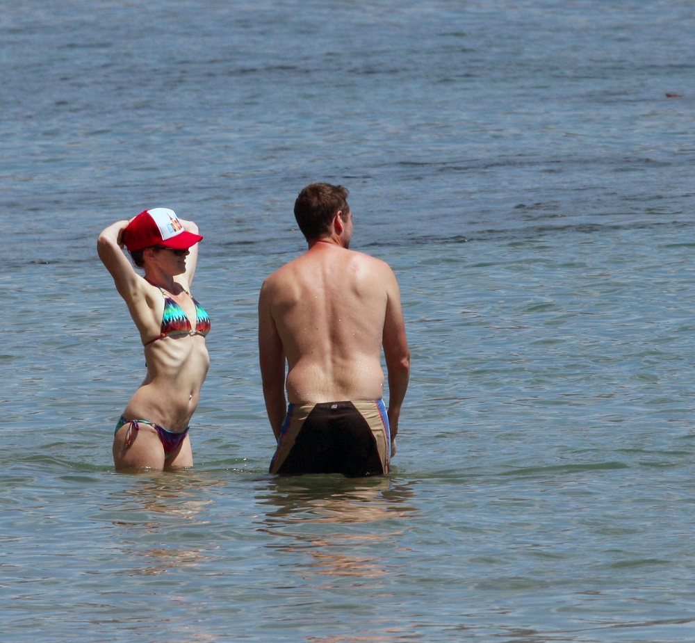 Exclusive: Alyson Hannigan in a bikini in Malibu