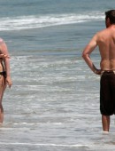 Exclusive: Alyson Hannigan in a bikini in Malibu